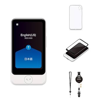 POCKETALK S2 Plus 翻訳機 本体と付属品 POCKETALK S2 Plus 翻訳機 本体と付属品